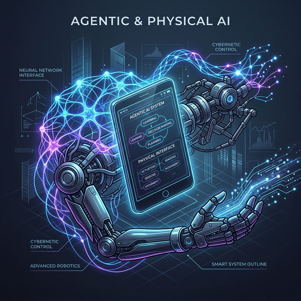 Agentic & Physical AI Concept